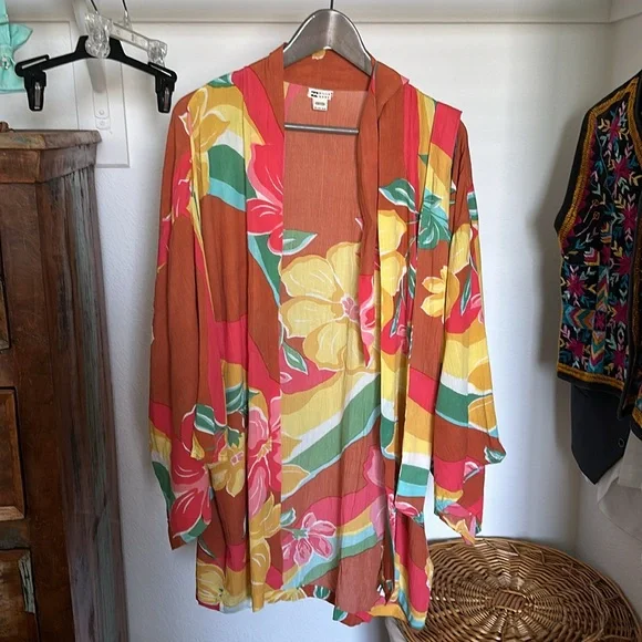 Billabong Loveland - Kimono Cover Up for Women NWT S/M